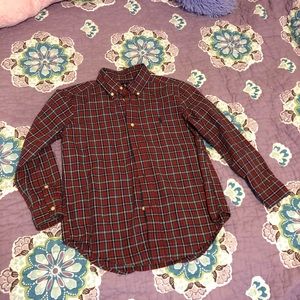 Polo by Ralph Lauren, Burgundy Button Down, Size 6